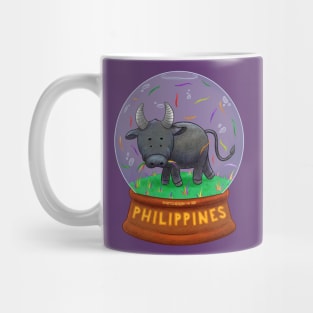 Tamaraw “Grass” (Snow) Globe Mug